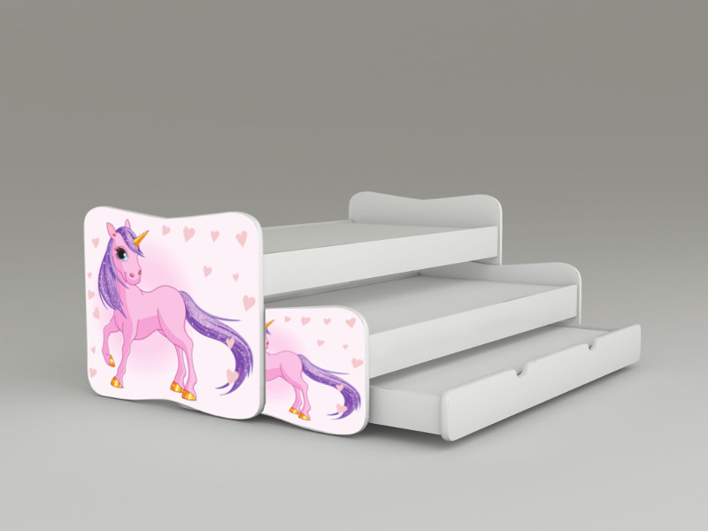 Becks postel pre tri deti Koník